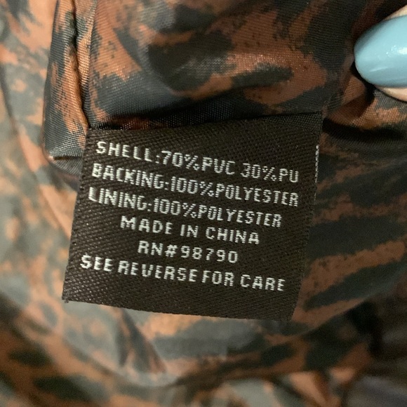 Leather-style biker Jacket - Picture 4 of 7